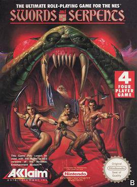 Swords and Serpents Nintendo Entertainment System