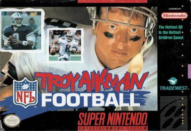 Troy Aikman NFL Football Super Nintendo