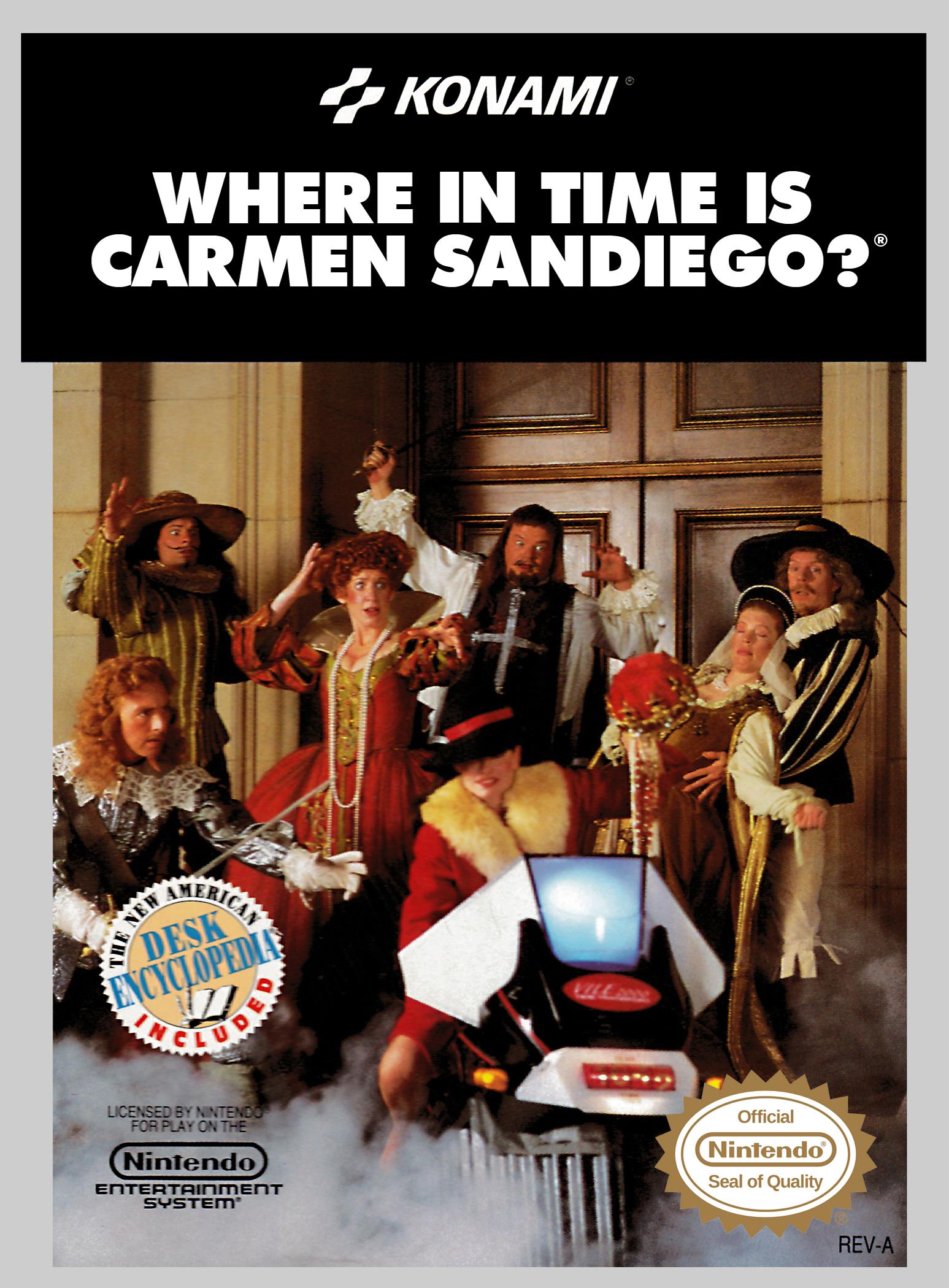 Where in Time is Carmen Sandiego? Nintendo Entertainment System