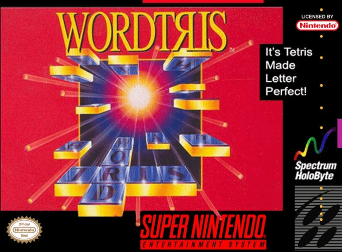 Wordtris Super Nintendo