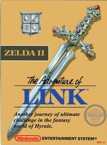 Zelda II: The Adventure of Link Nintendo Entertainment System