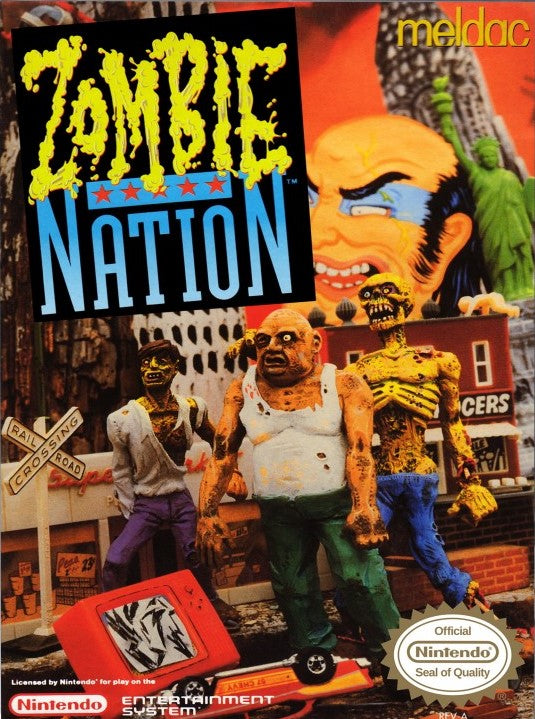 Zombie Nation Nintendo Entertainment System