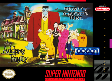 Addams Family: Pugsley's Scavenger Hunt Super Nintendo