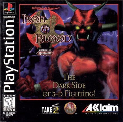 Advanced Dungeons & Dragons: Iron & Blood - Warriors of Ravenloft  Playstation
