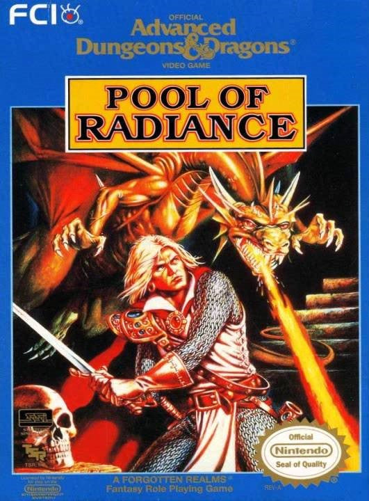 Advanced Dungeons & Dragons: Pool of Radiance Nintendo Entertainment System
