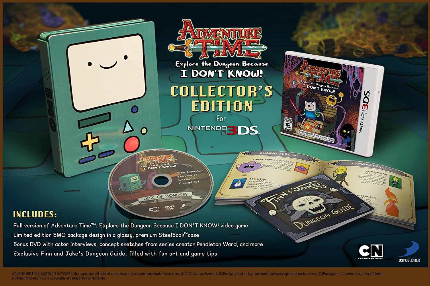 Adventure Time: Explore the Dungeon Because I Don't Know! Nintendo 3DS