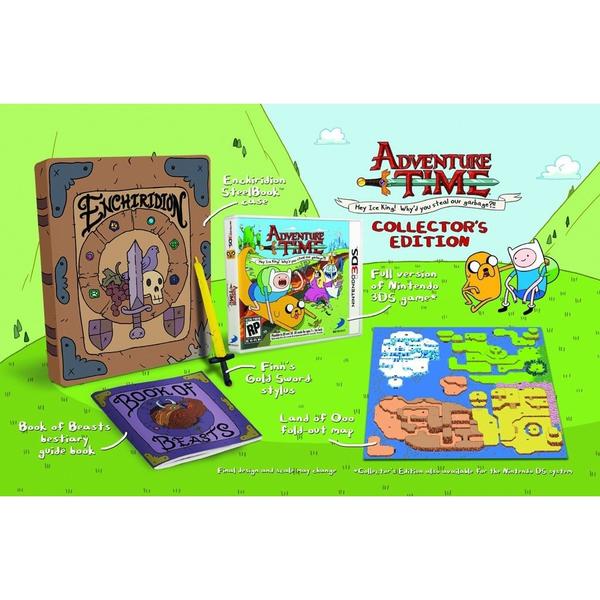 Adventure Time: Hey Ice King! Why'd you steal our garbage?! Nintendo 3DS