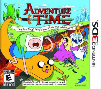 Adventure Time: Hey Ice King! Why'd you steal our garbage?! Nintendo 3DS