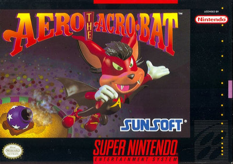 Aero the Acro-Bat Super Nintendo