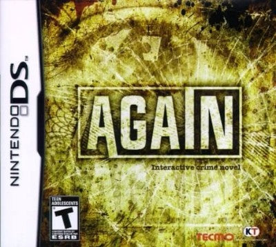 Again: Interactive Crime Novel Nintendo DS