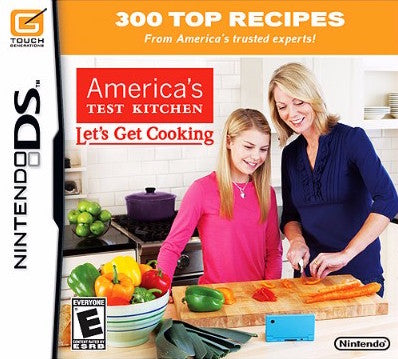 America's Test Cooking: Lets Get Cooking Nintendo DS