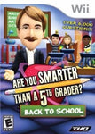 Are You Smarter than a 5th Grader?: Back to School Nintendo Wii