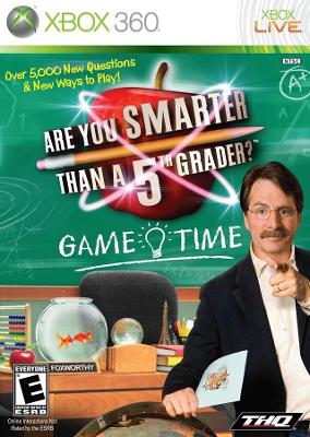 Are You Smarter than a Fifth Grader?: Game Time XBOX 360