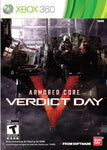Armored Core: Verdict Day XBOX 360