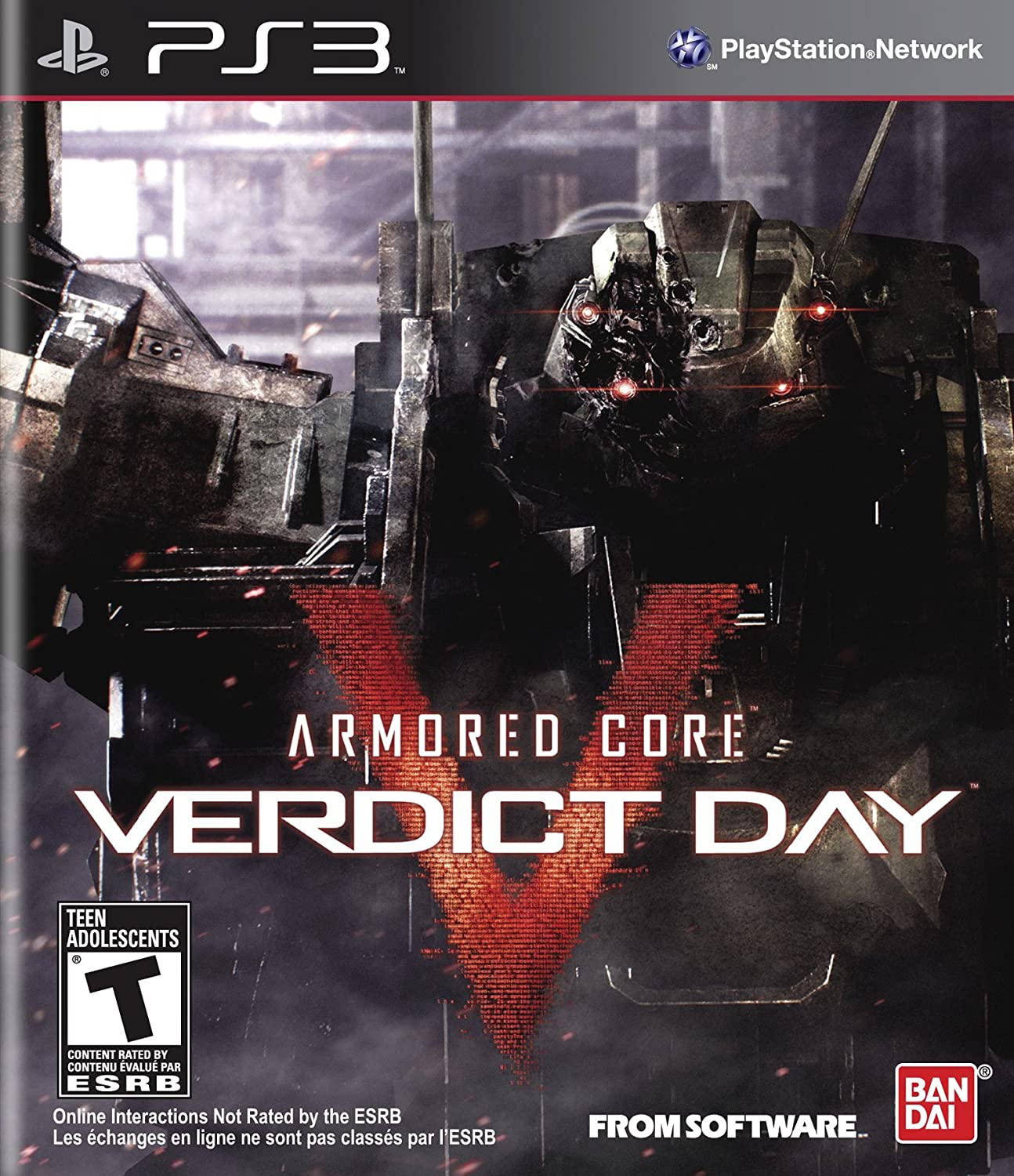 Armored Core: Verdict Day Playstation 3