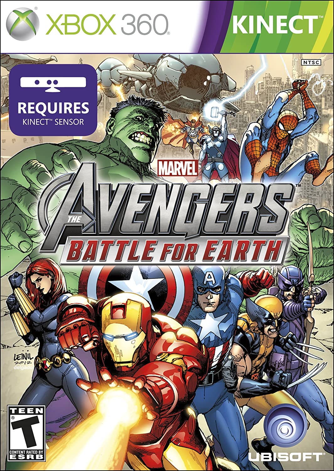 Avengers: Battle for Earth XBOX 360 Kinect