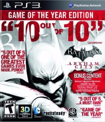 Batman: Arkham City PlayStation 3