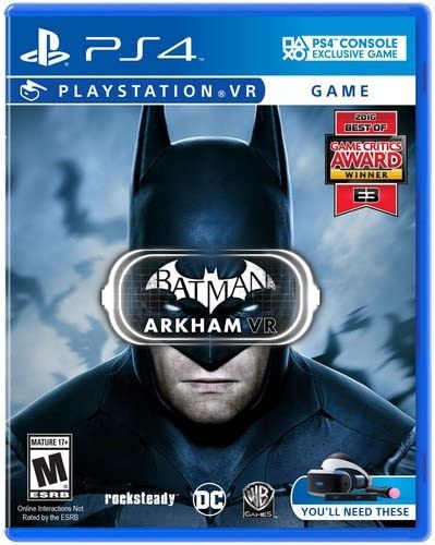 Batman: Arkham VR Playstation 4; Playstation VR
