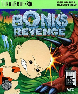 Bonk's Revenge TurboGrafx 16