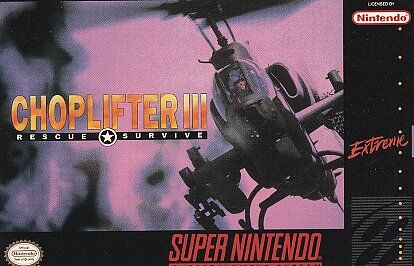 Choplifter III Super Nintendo