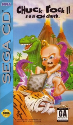 Chuck Rock II: Son of Chuck Sega CD