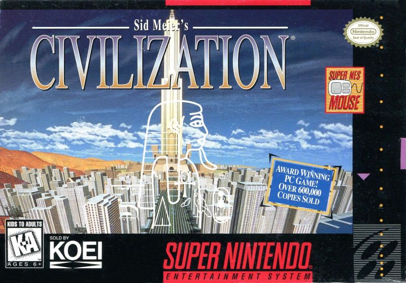 Civilization Super Nintendo