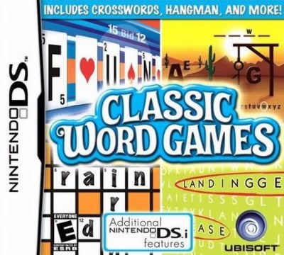 Classic Word Games Nintendo DS