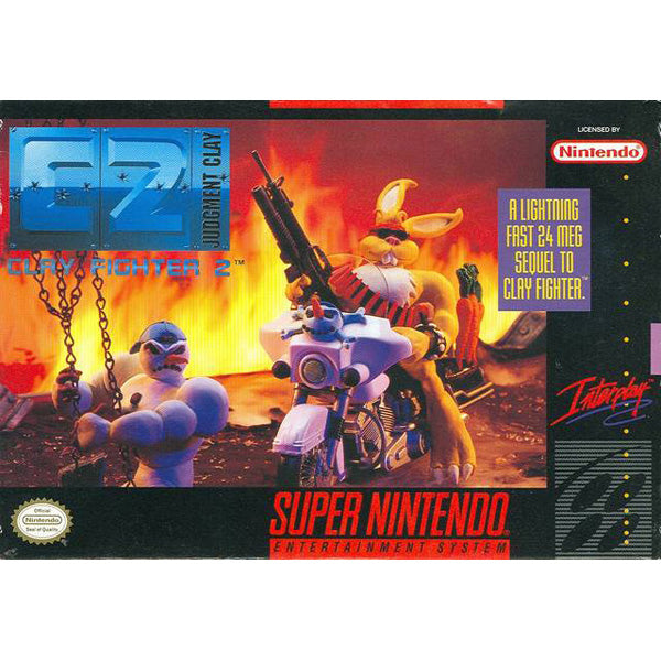 Clayfighter 2: Judgement Clay Super Nintendo