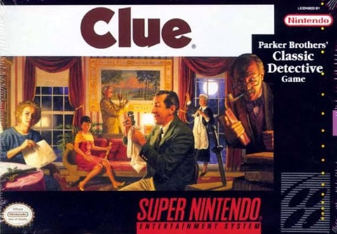 Clue Super Nintendo