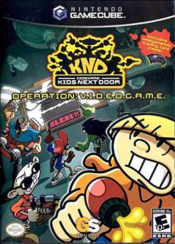 Codename: Kids Next Door - Operation: V.I.D.E.O.G.A.M.E Nintendo GameCube