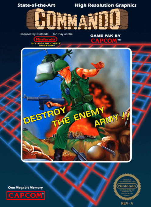 Commando Nintendo Entertainment System