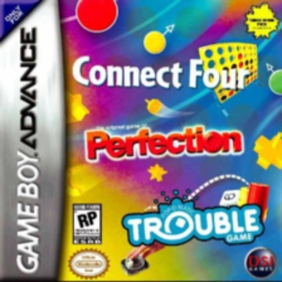 Connect Four / Perfection / Trouble 3 in 1 Pack Game Boy Advance