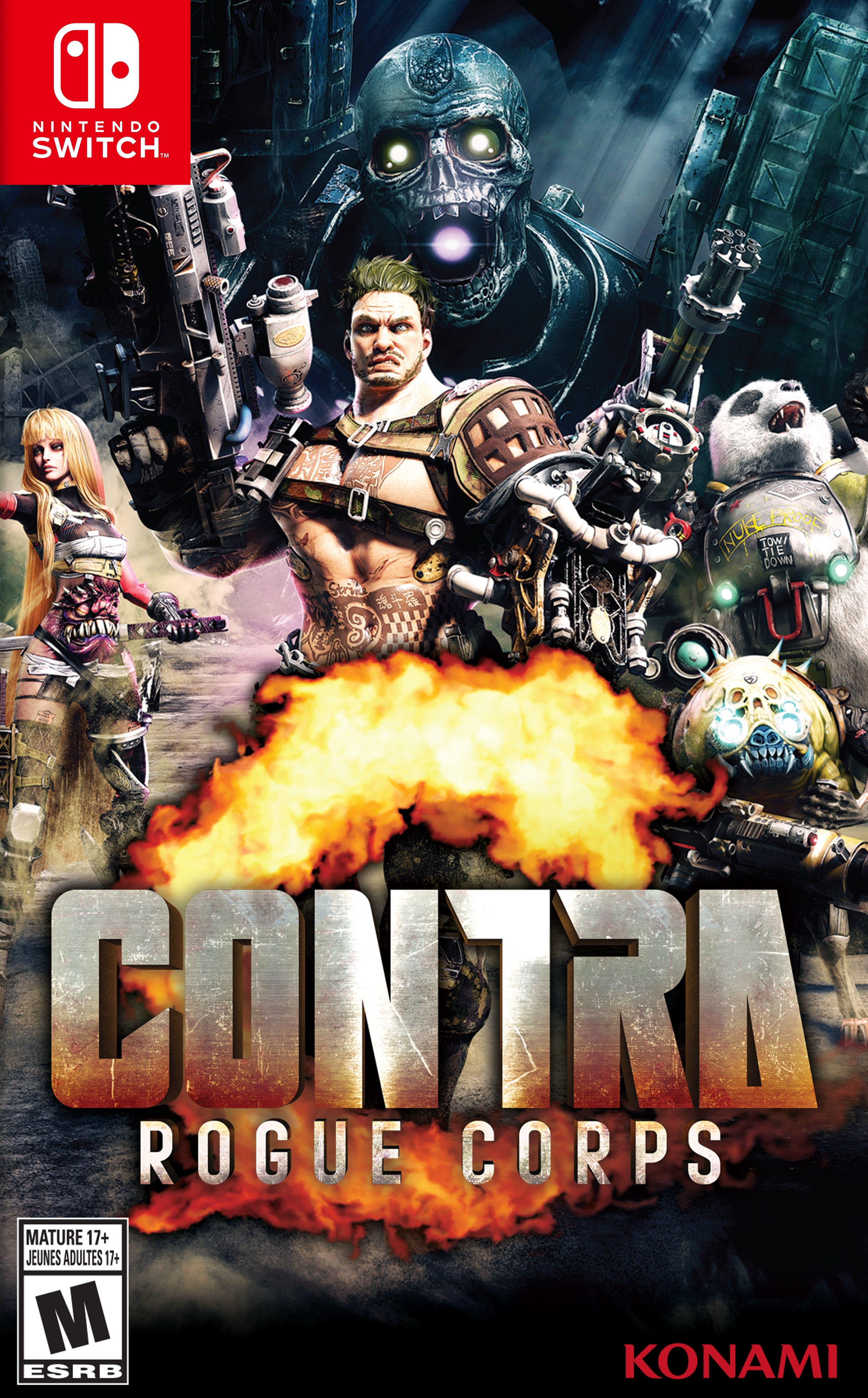 Contra: Rogue Corps Nintendo Switch