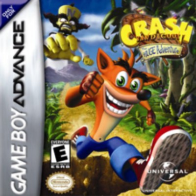 Crash Bandicoot: The Huge Adventure Game Boy Advance