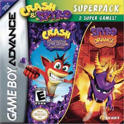 Crash & Spyro Super Pack Game Boy Advance