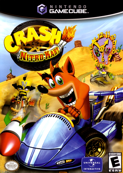Crash Nitro Kart Nintendo GameCube