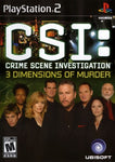 CSI: 3 Dimensions of Murder Playstation 2