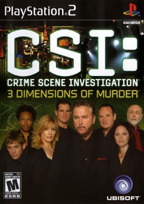 CSI: 3 Dimensions of Murder Playstation 2