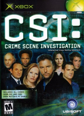 CSI: Crime Scene Investigation XBOX