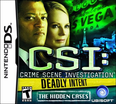 CSI: Deadly Intent - The Hidden Cases Nintendo DS