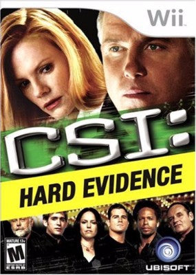 CSI: Hard Evidence Nintendo Wii
