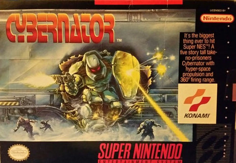 Cybernator Super Nintendo