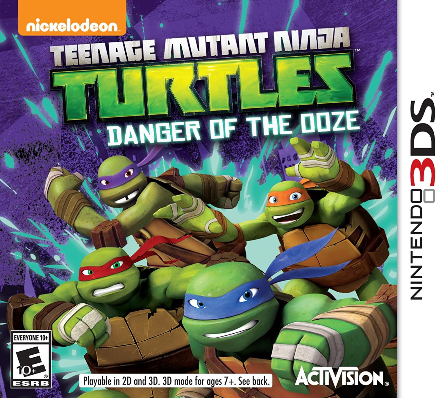 Teenage Mutant Ninja Turtles: Danger of the Ooze Nintendo 3DS