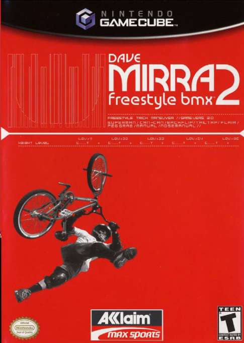 Dave Mirra Freestyle BMX 2 Nintendo GameCube