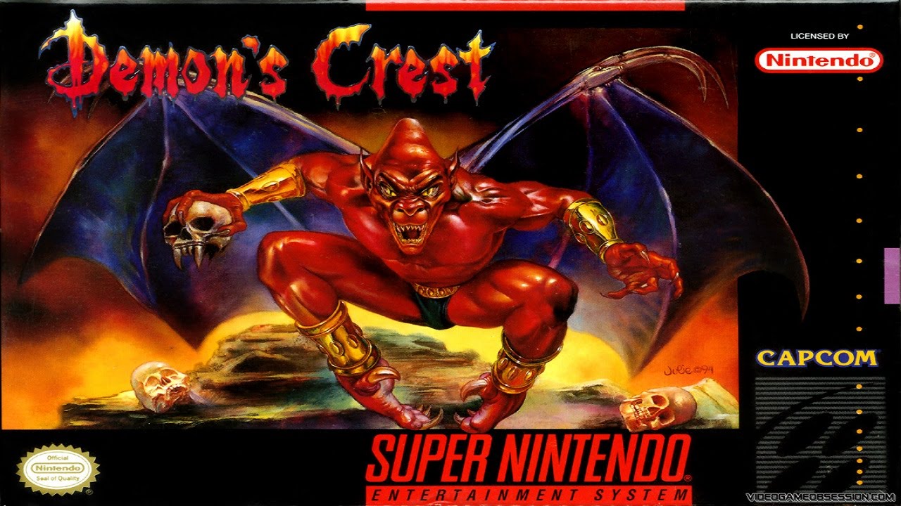 Demon's Crest Super Nintendo