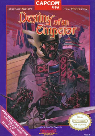 Destiny of an Emperor Nintendo Entertainment System