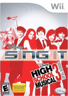 Sing It: High School Musical 3- Senior Year Nintendo Wii