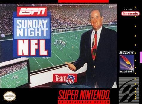 ESPN Sunday Night NFL Super Nintendo