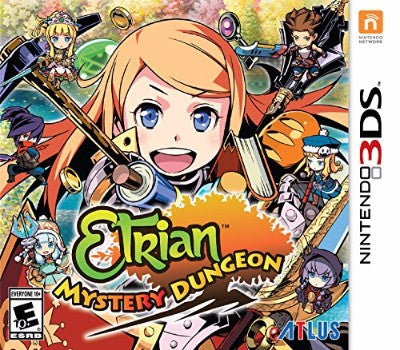 Etrian: Mystery Dungeon Nintendo 3DS