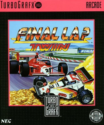 Final Lap Twin TurboGrafx 16